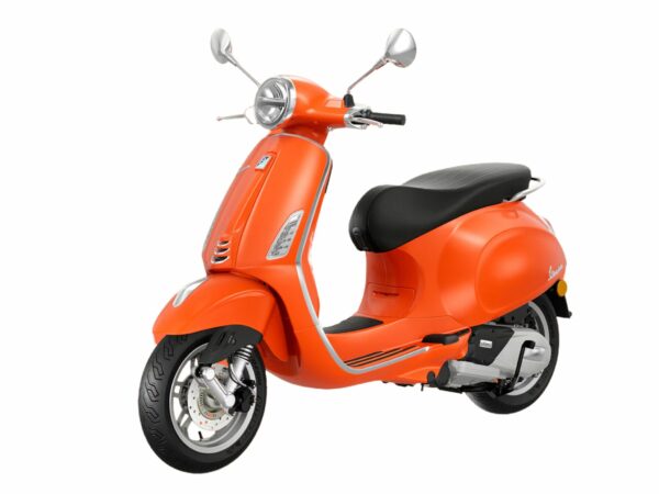 vespa primavera 125 e5+ arancio mas little italy